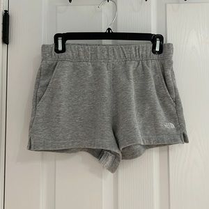 gray sweatshorts